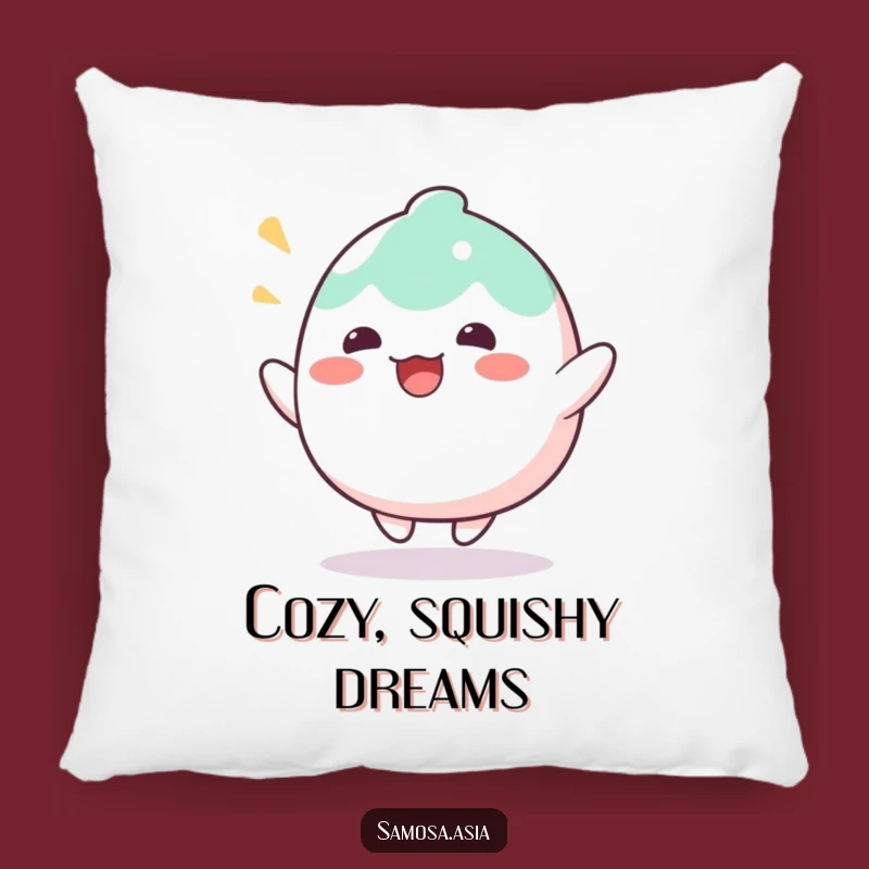Funny Mochi Bounce Pillow - Cozy Sweet Accent Funny Cushion, Adorable Funny Gift