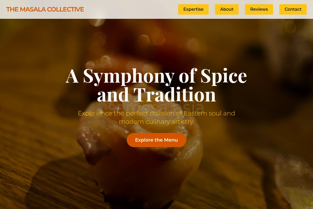 Asian Asian Fusion Food