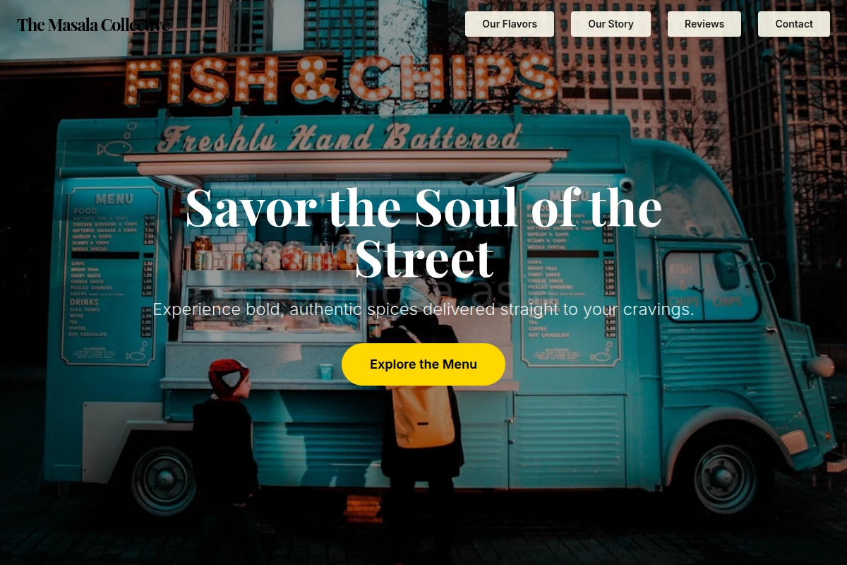 Market Food Truck