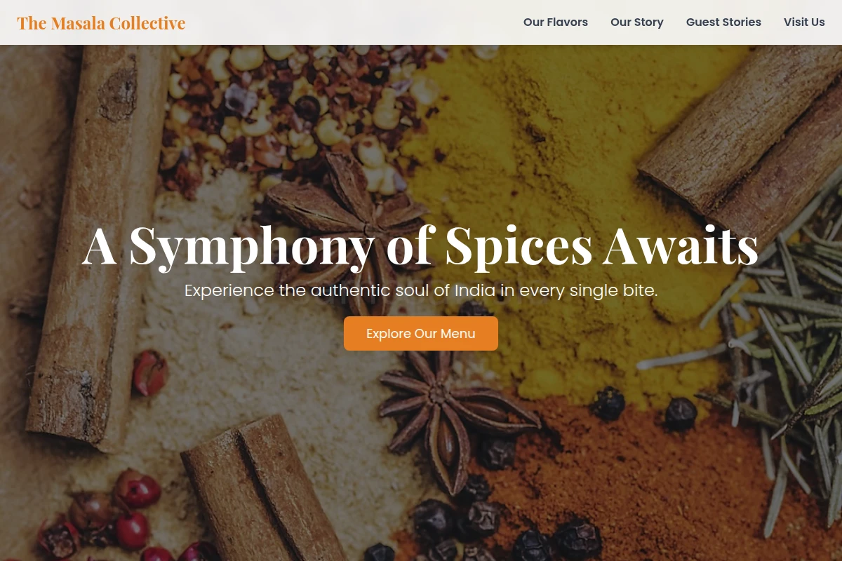 Flavor Indian Food