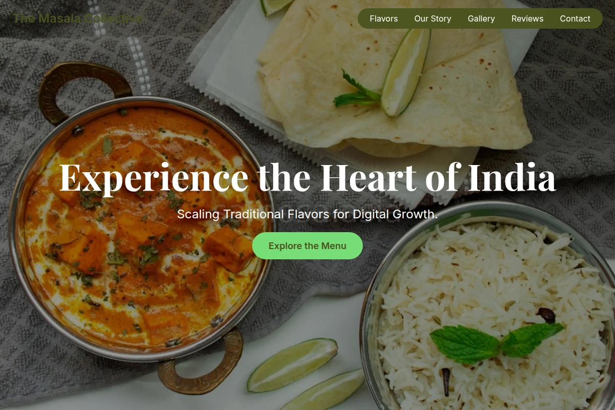 Flavor Indian Food