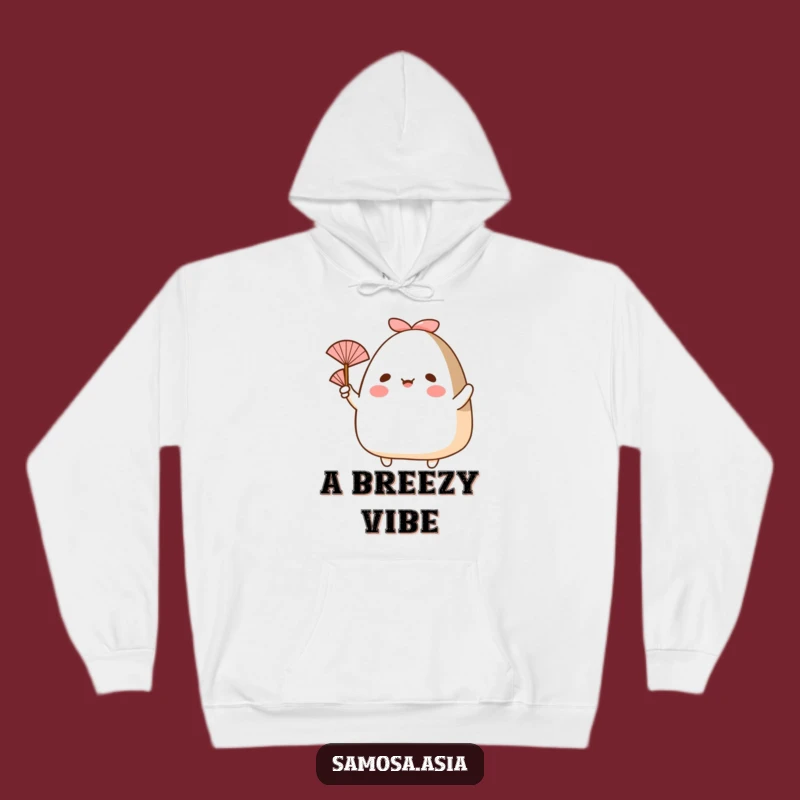 Cozy Funny Onigiri Fan Hoodie: Warmth That Keeps You Cool
