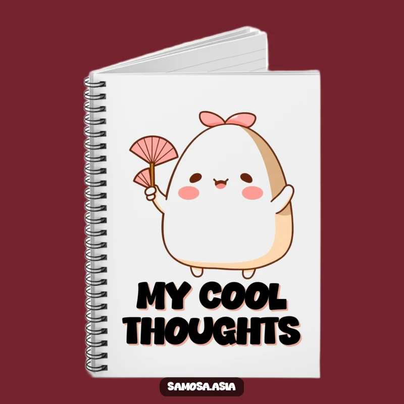 Funny Onigiri Fan Notebook: Jot Down Ideas with Cool Cheer