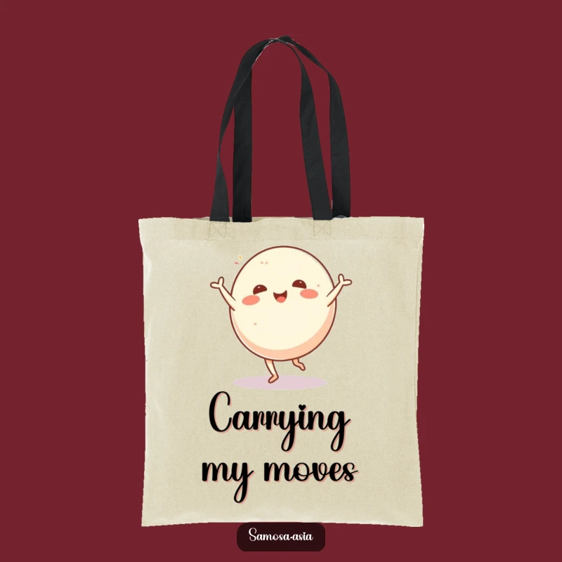 Funny Mochi Cartwheel Tote Bag: Carry Your Fun & Essentials